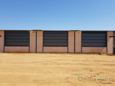 Puertas industriales Finca la Jara en Gibraleón.